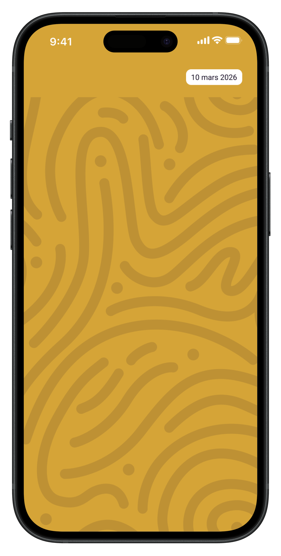 Appui long sur une Trace.